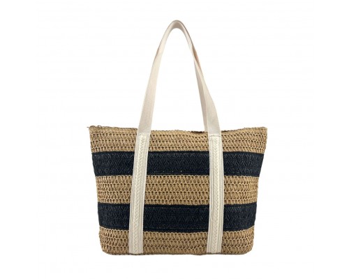 Bolso Tote Rafia Paja